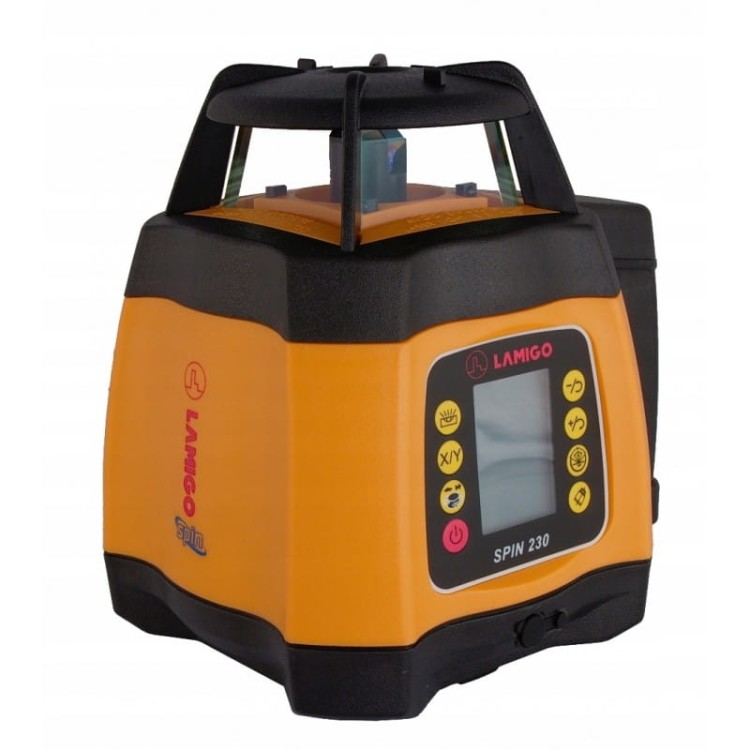 Niwelator Laserowy Laser Rotacyjny Lamigo Spin 230 Zestaw - Statyw Łata
