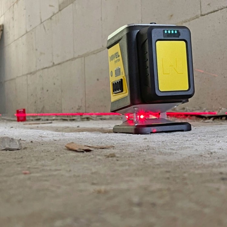 Nivel System CL3R laser krzyżowy zestaw czujnik łata tyczka