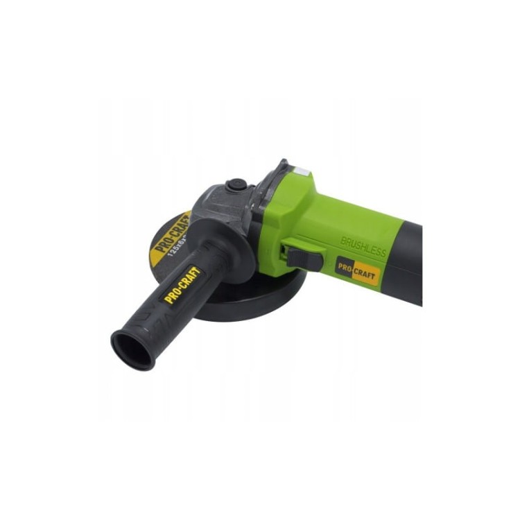 Procraft Pw1550 Szlifierka Kątowa 125mm 850w Bezszczotkowa Lekka
