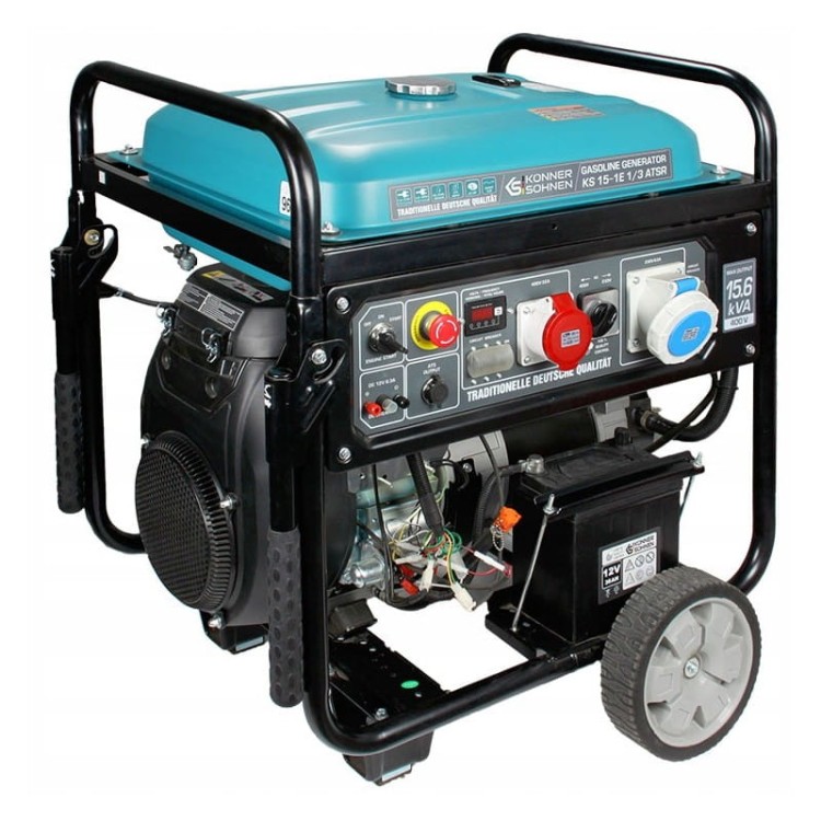 K&amp;s ks 15-1e 1/3 atsr agregat prądotwórczy generator prądu 230v/400v siłowy