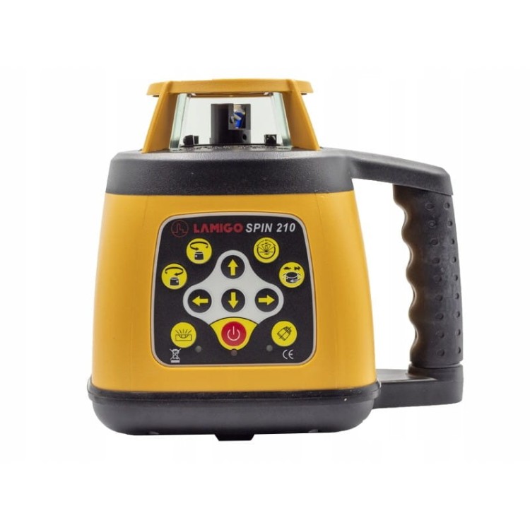 Niwelator Laserowy Laser Rotacyjny Lamigo Spin 210  Zestaw + Statyw Łata