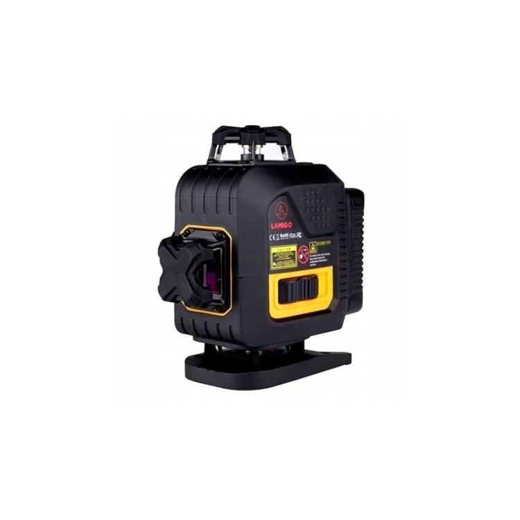 Laser Krzyżowy Laser Liniowy Samopoziomuący Zielony Lamigo Cross 4d + Statyw 170cm