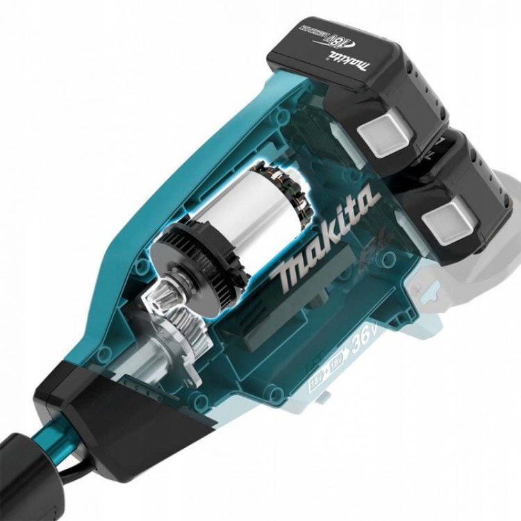 Makita dur369az podkaszarka akumulatorowa  lxt 2 x 18v, 7000 rpm