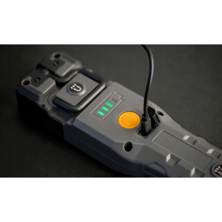 Brennenstuhl latarka led  lampa led warsztatowa akumulator magnes hak usb mocna