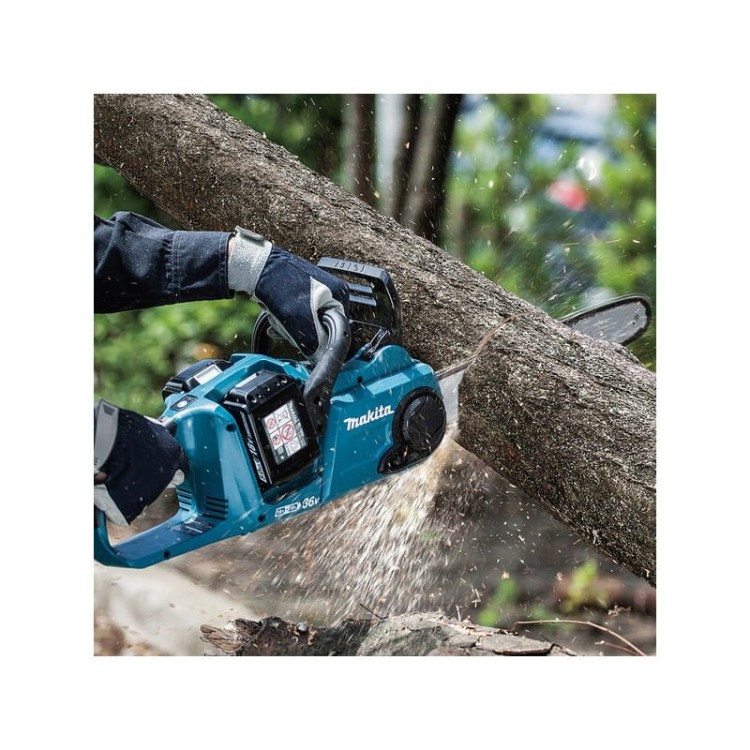 Makita DUC353Z pilarka łańcuchowa akumulatorowa 35cm 2 x 18v 20 m/s 35 cm / 14"