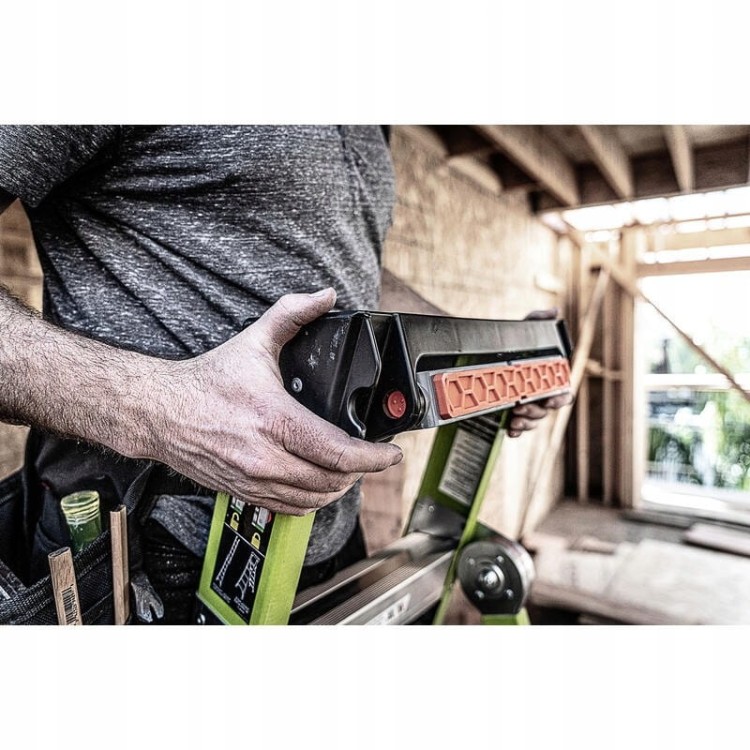 Litlle Giant King Kombo Industrial Drabina Nieprzewodząca 3w1 Przystawna Fiberglas 6+4 USA