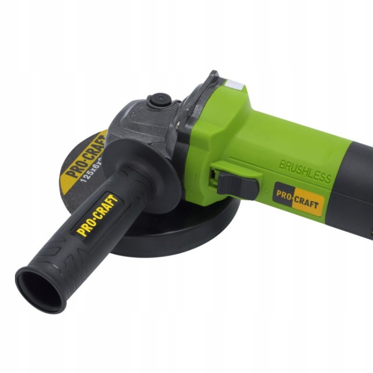 Procraft Pw2200 Szlifierka Kątowa 125mm 1100w Bezszczotkowa Mocna