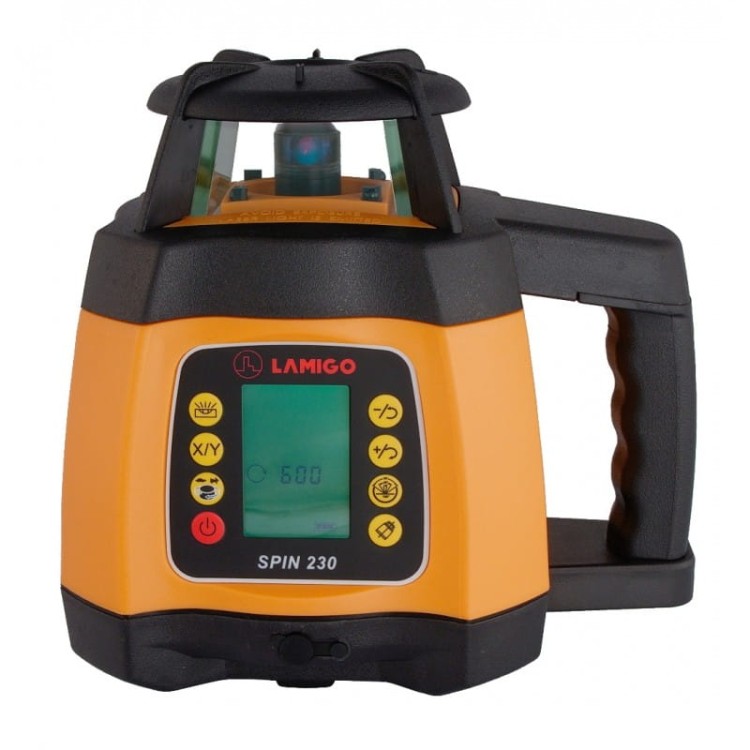 Niwelator Laserowy Laser Rotacyjny Lamigo Spin 230 Zestaw - Statyw Łata