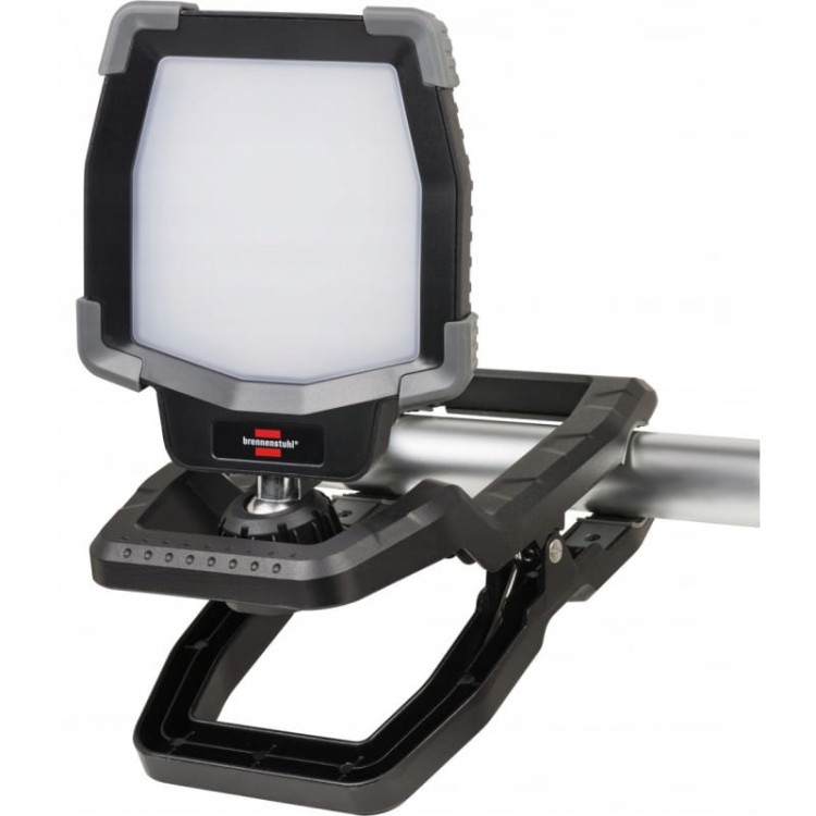 Brennenstuhl lampa led  warsztatowa robocza reflektor klips 3800lm powerbank