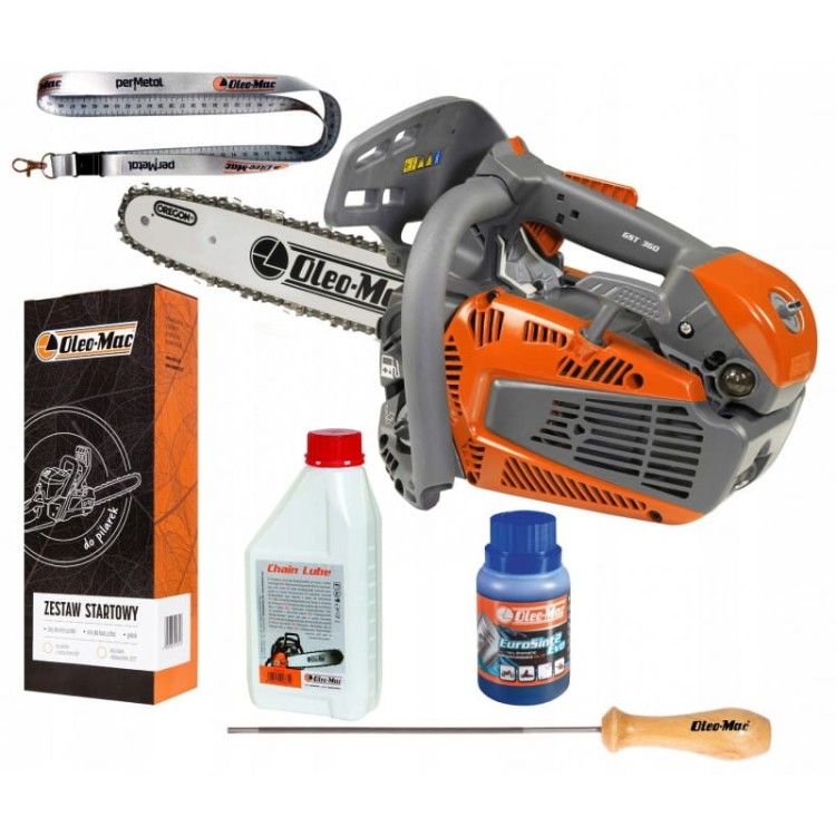 Oleo-Mac GST360 PROFI Pilarka łańcuchowa 3/8 30cm z zestawem startowy