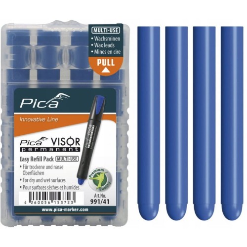 Pica 991 Wkłady Do Znacznika Visor 990 Niebieskie