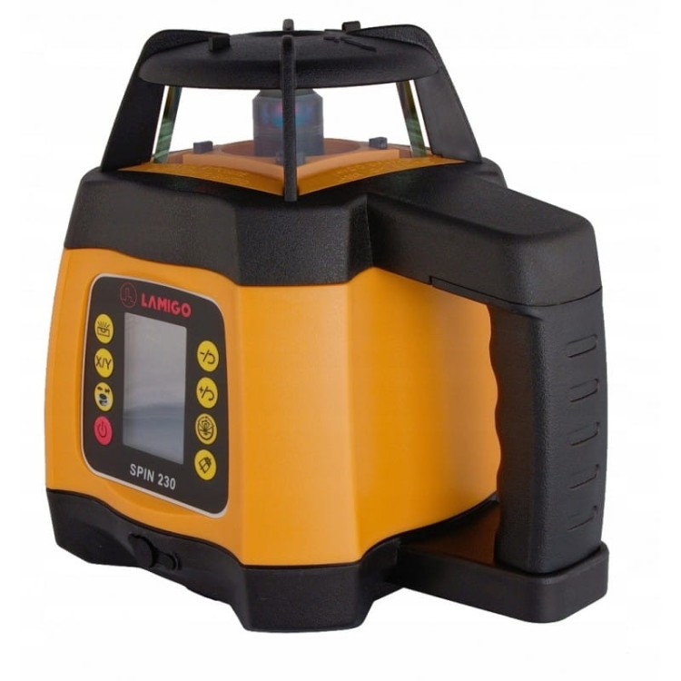 Niwelator Laserowy Laser Rotacyjny Lamigo Spin 230 Zestaw - Statyw Łata