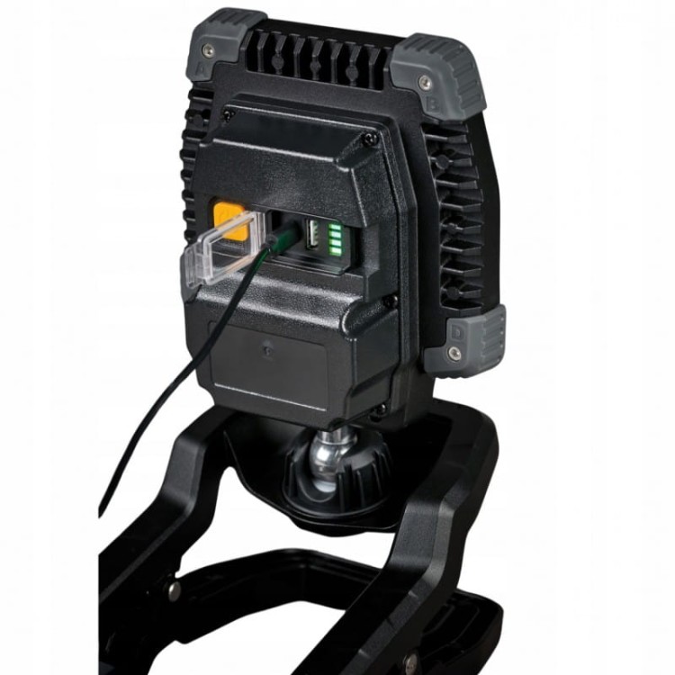 Brennenstuhl lampa led  warsztatowa robocza reflektor klips 3800lm powerbank