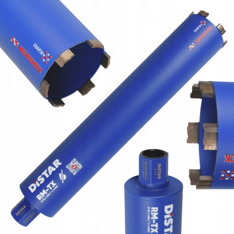 Distar Wiertło Diamentowe Koronowe Otwornica Do Betonu Rm-tx 082x450