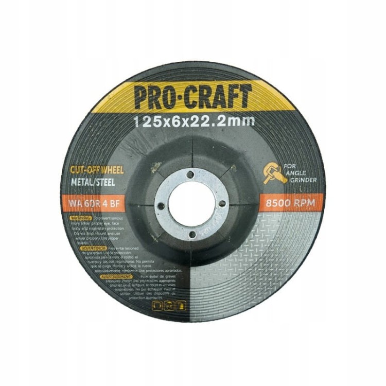 Procraft Pw2350 Szlifierka Kątowa 125mm1300w Bezszczotkowa Mocna