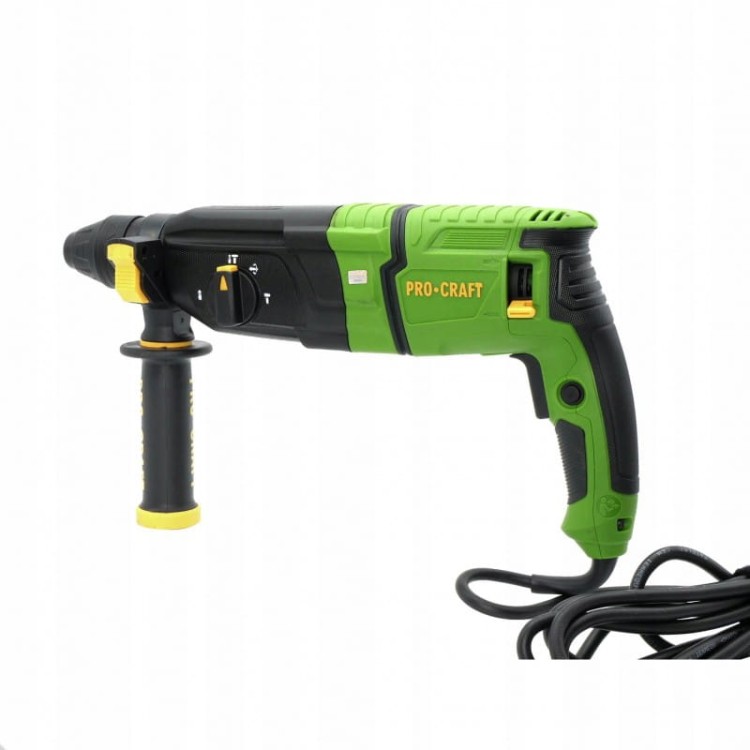 Procraft Bh1100 Młotowiertarka Sds Plus 900w 1250rpm 5000 Udarów