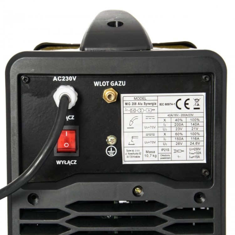 Magnum MIG 208 ALU Synergia spawarka