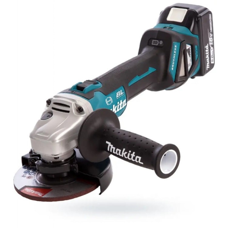 Makita DGA513RTJ  Aku. Szlifierka Kątowa 125mm 18V