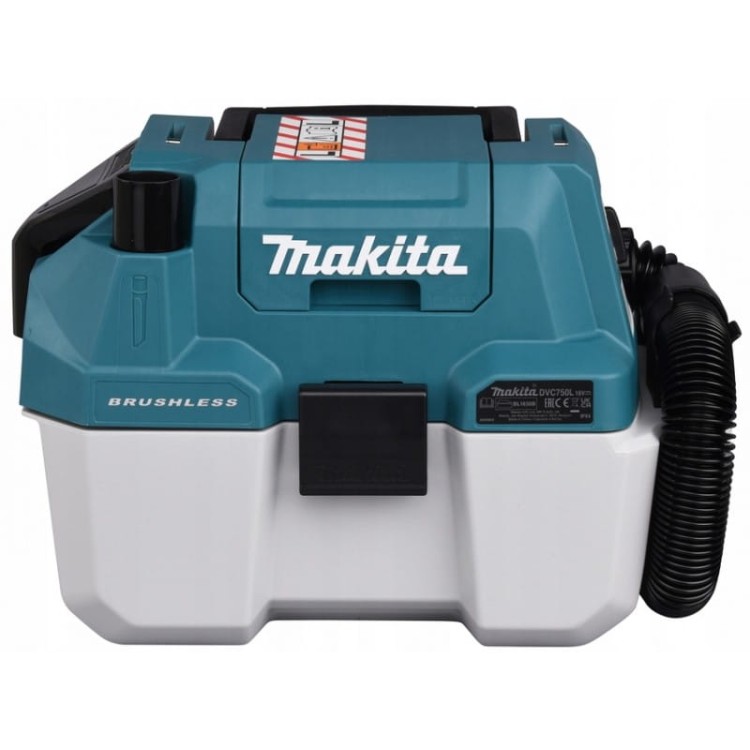 Makita DVC750LZX1 odkurzacz akumulatorowy dmuchawa do liści BL 18V