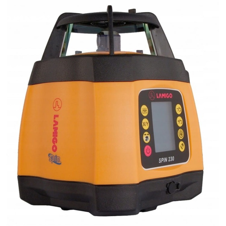 Niwelator Laserowy Laser Rotacyjny Lamigo Spin 230 Zestaw - Statyw Łata