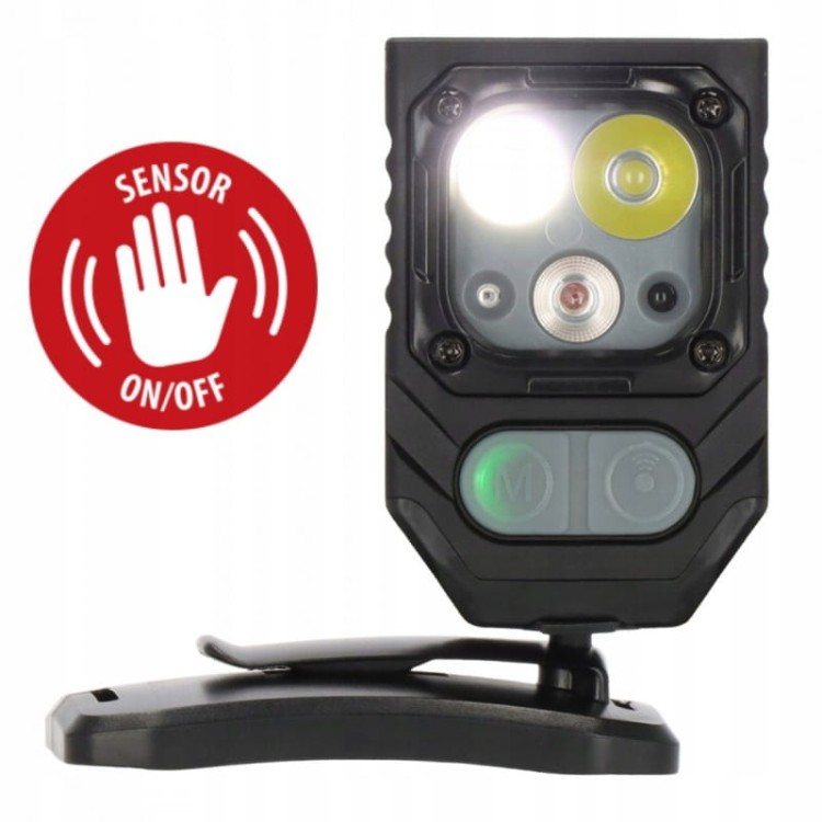 Brennenstuhl Cl 600 Ma Lampa Led Robocza Czujnik Ruchu Klips 600lm Ip54