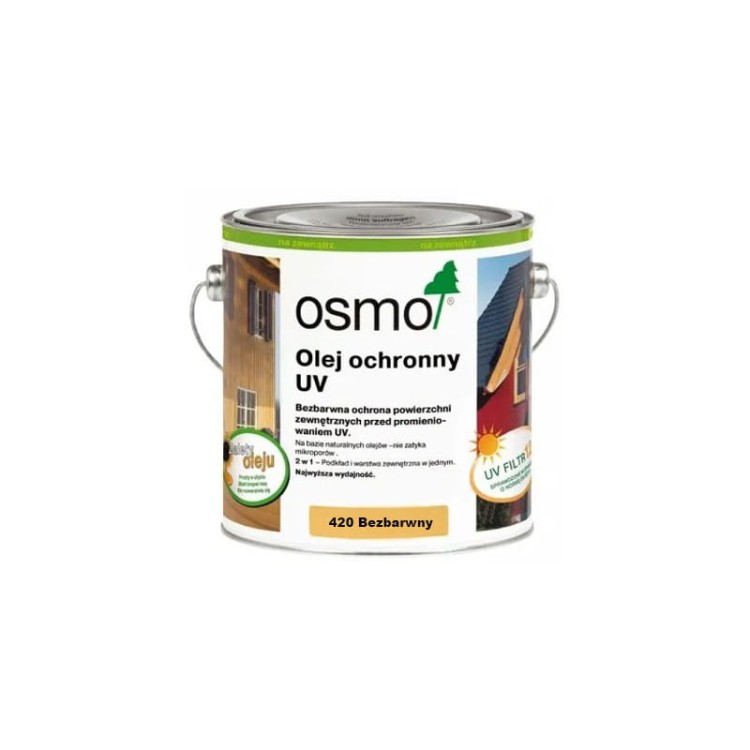 Osmo olej ochronny UV 420 Extra Bezbarwny 2,5L