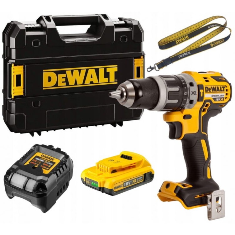 Dewalt Dcd796d1 Wiertarko Wkrętarka Udarowa Bezszczotkowa 1xaku Walizka 18v