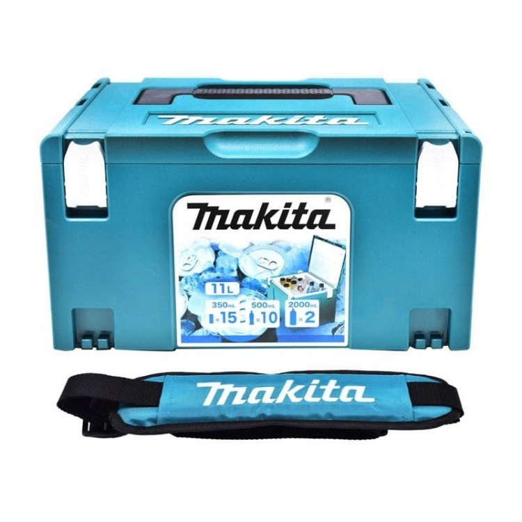 Makita 198254-2 Lodówka Turystyczna - Termos Makpac Nr 3 11l Z Pasem Na Ramię