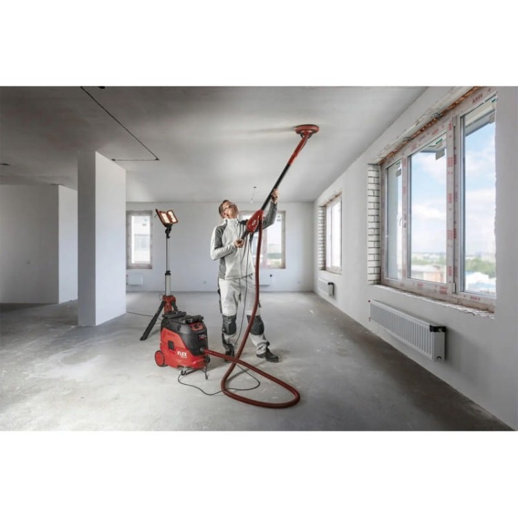 FLEX GE 6 R-EC Szlifierka do gładzi i  gipsu do Ścian i Sufitów Żyrafa - Lekka i Wydajna
