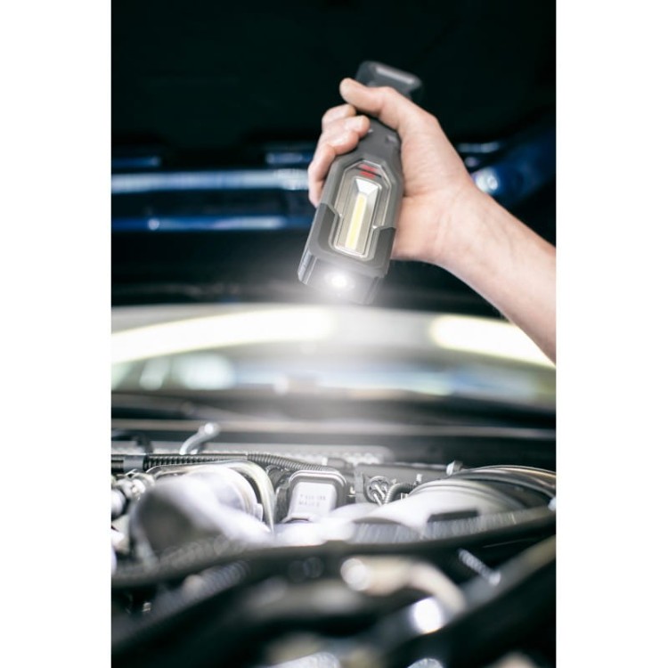 Brennenstuhl latarka led  lampa led warsztatowa akumulator magnes hak usb mocna