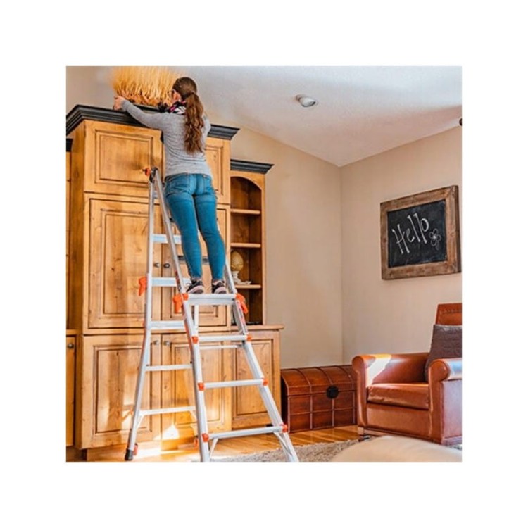 Little Giant Velocity M17 Drabina Teleskopowa Wielofunkcyjna  4w1 150kg USA