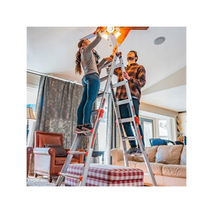 Little Giant Velocity M17 Drabina Teleskopowa Wielofunkcyjna  4w1 150kg USA