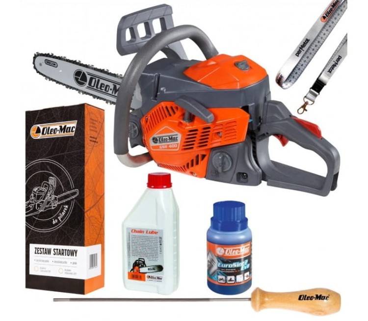 Oleo-Mac GSH400 pilarka łańcuchowa z zestawem startowym