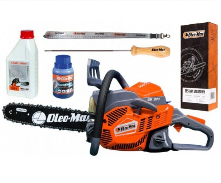 Oleo-Mac GS 371 piła spalinowa pilarka łańcuchowa - z zestawem startowym
