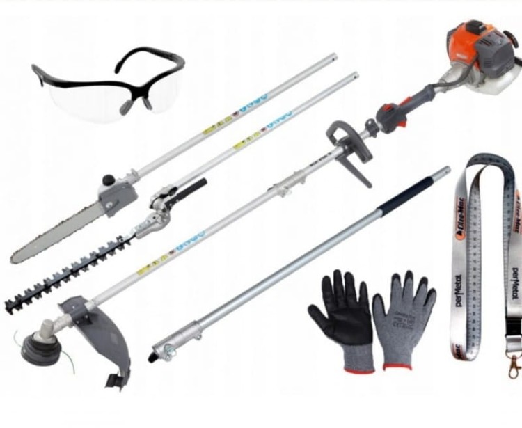 Zestaw Kosa Nożyce Okrzesywarka Przedłużka Oleo-Mac Bch250d Multi-tool