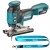 Makita Jv001gz Akumulatorowa Wyrzynarka Xgt 40v Max Li-ion Bezszczotkowa