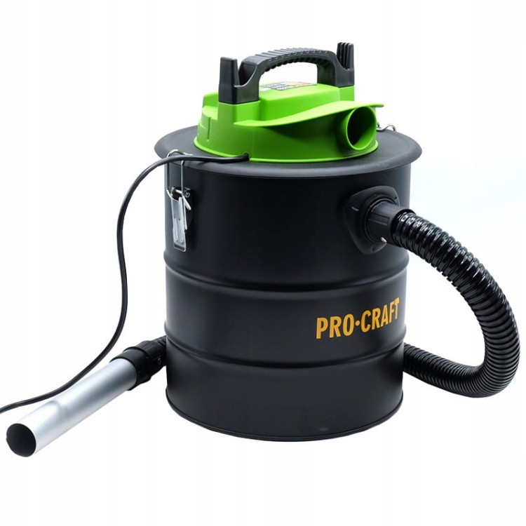 Procraft Vc1550 Odkurzacz Do Popiołu 1200w 20l Z Funkcją Wydmuchu