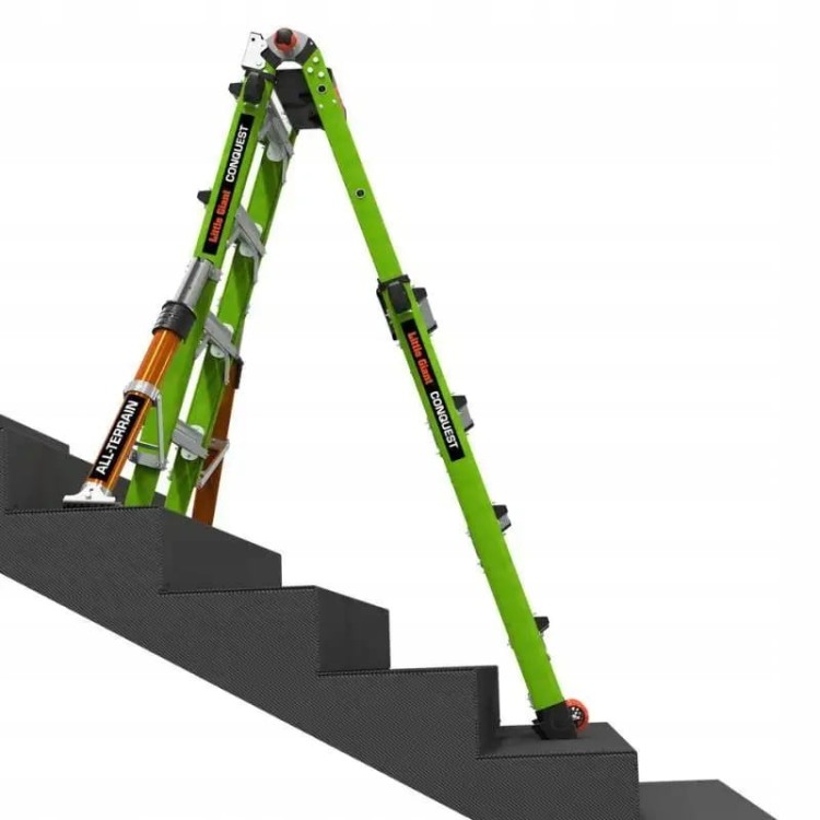 Little Giant Conquest 2.0 Drabina Teleskopowa 4x4 Włókno Szklane Max 4,55m