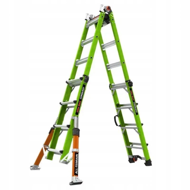 Little Giant Conquest 2.0 Drabina Teleskopowa 4x4 Włókno Szklane Max 4,55m