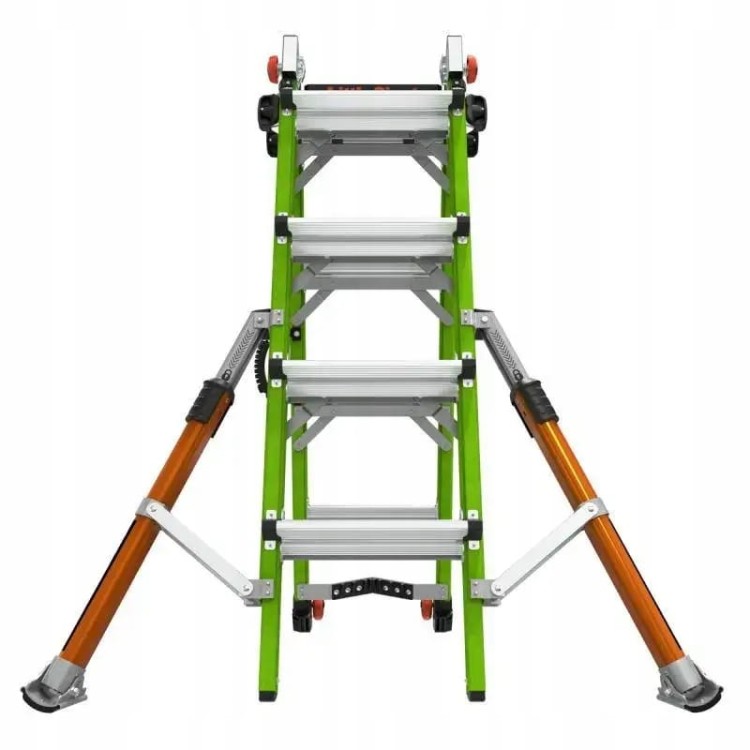 Little Giant Conquest 2.0 Drabina Teleskopowa 4x4 Włókno Szklane Max 4,55m