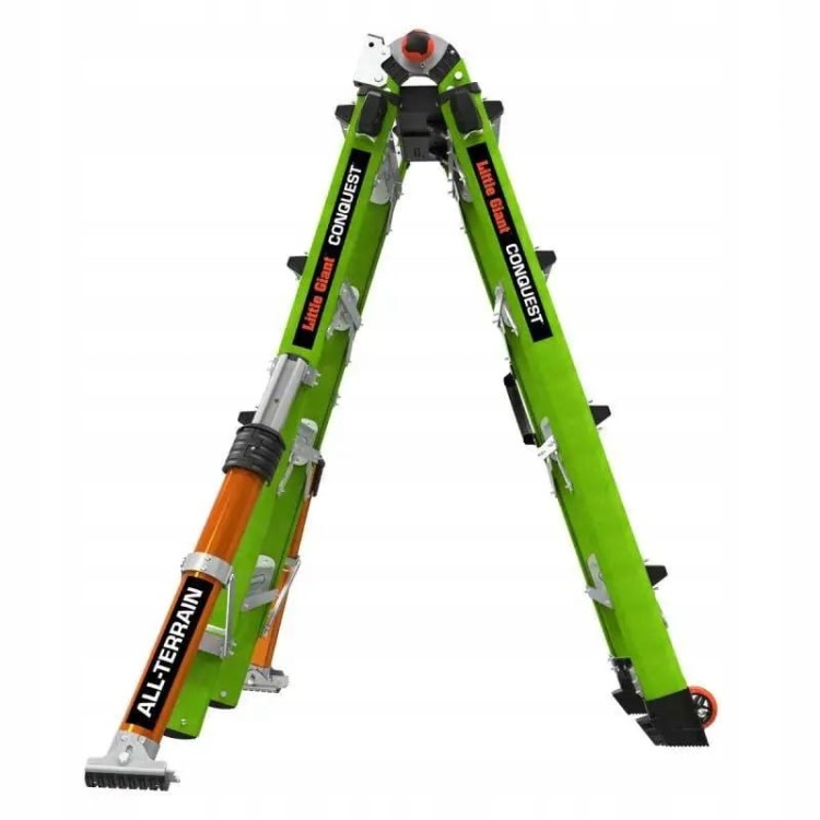 Little Giant Conquest 2.0 Drabina Teleskopowa 4x4 Włókno Szklane Max 4,55m