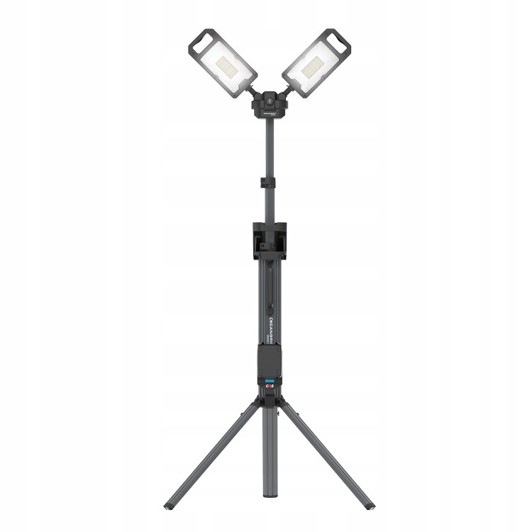Scangrip Tower 8 Connect Lampa Budowlana 8000 Lm Akumulatorowa Ze Statywem