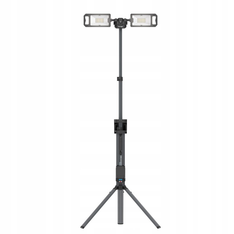 Scangrip Tower 8 Connect Lampa Budowlana 8000 Lm Akumulatorowa Ze Statywem
