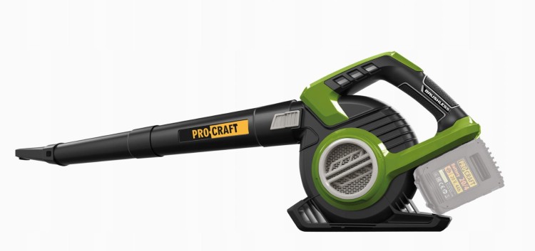 Procraft Vb20 Dmuchawa Odkurzacz Do Liści Akumulatorowa 40v