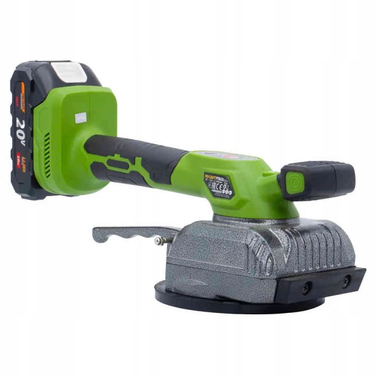 Procraft ptm20-1b-c przyssawka wibracyjna do płytek 20v 75kg