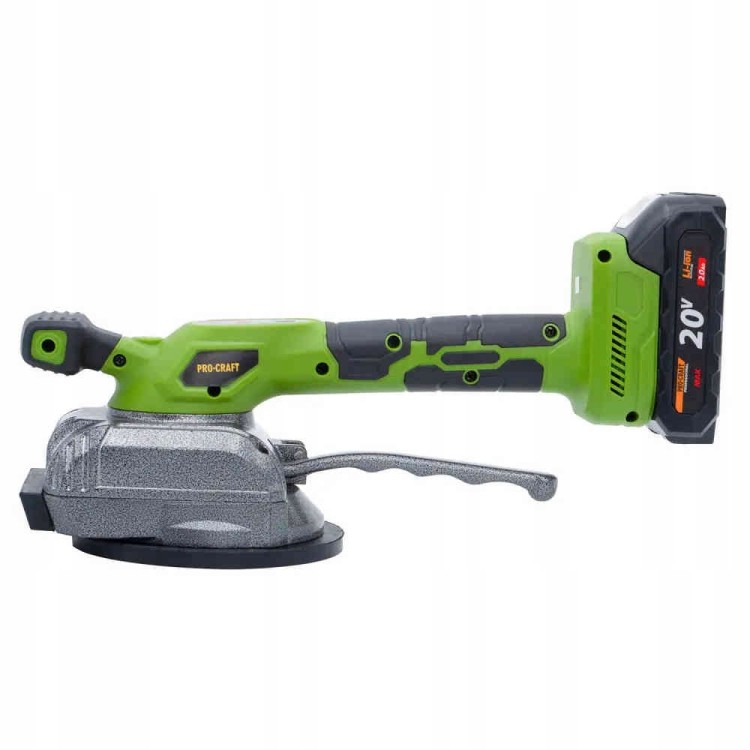 Procraft ptm20-1b-c przyssawka wibracyjna do płytek 20v 75kg