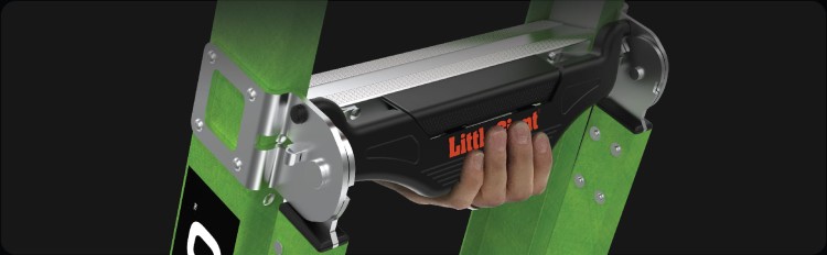 Little Giant King Kombo Xt 2.0 Drabina Wielofunkcyjna Włókno Szklane  udźwig 170kg w użyciu - GRIP-N-GO