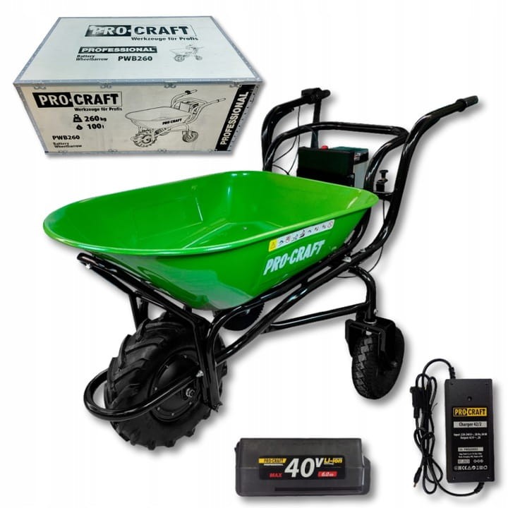 Procraft Pwb260 Taczka Elektryczna 260kg