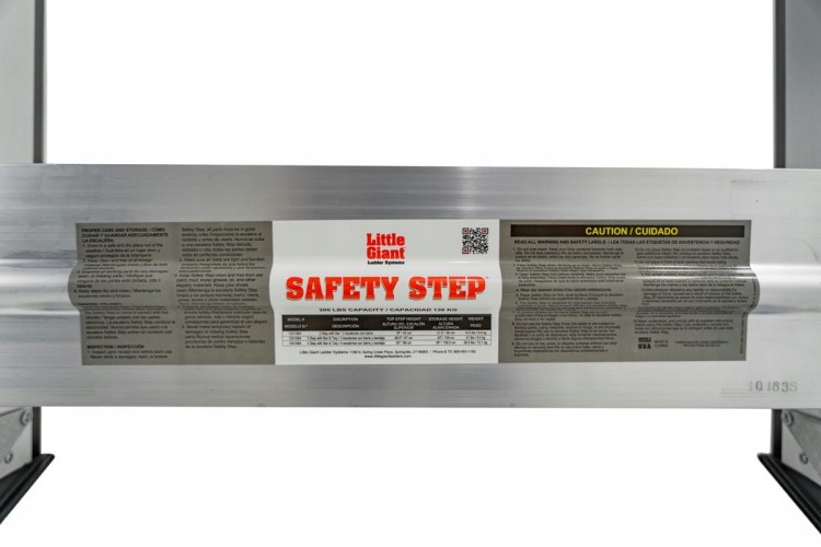 Little Giant Safety Step Schodki Alumiowe 4 Stopnie Drabina Z USA