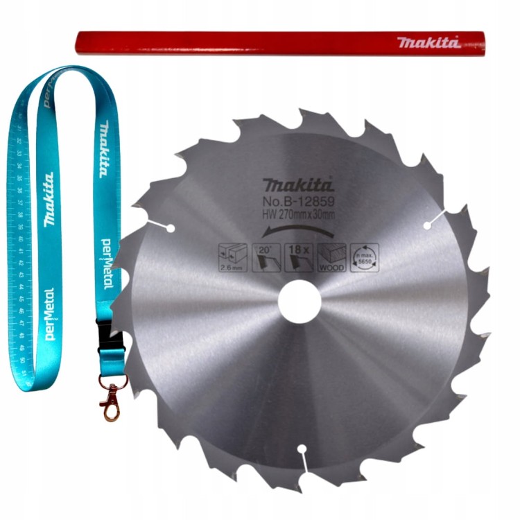 Makita B-12859 Tarcza Do Drewna Standard T.c.t 270x30mm 18z zestaw